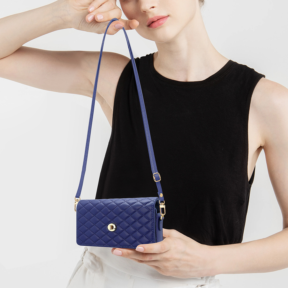 Luxury Bags - Ayarlanabilir Çapraz Askılı Cep Telefonu Cüzdan
