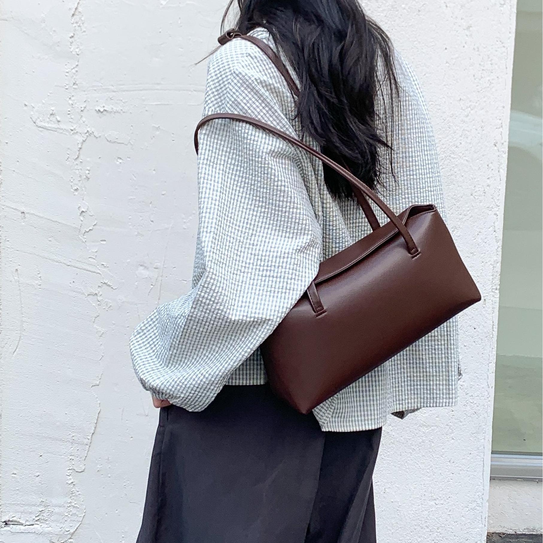 Luxury Bags Korea - Kadınlar İçin Kore Tarzı Sade PU