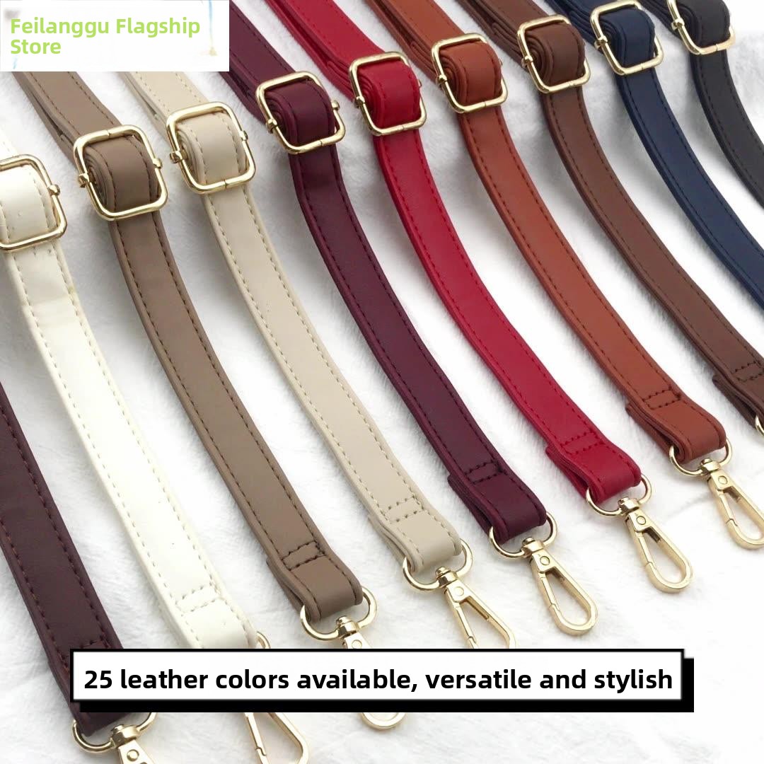Belt Bag Leather Wide - Kahverengi Tek Omuzlu Çanta Askısı Yedek