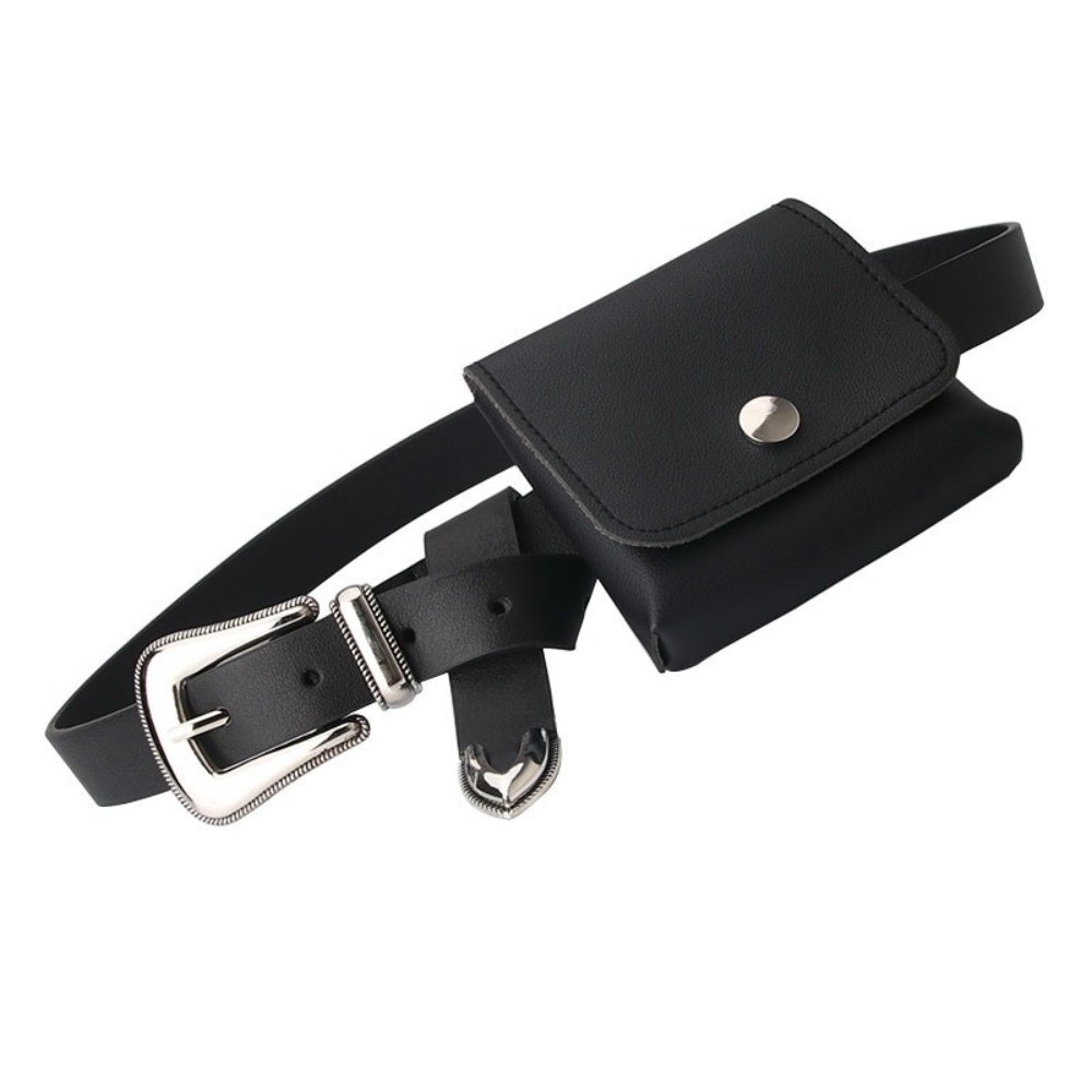 Belt Bag Leather Wide - Hediyeler PU Deri Kadın Bel Çantası