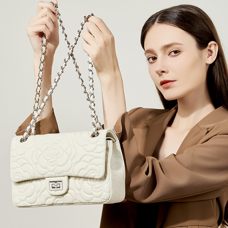Luxury Bags For School - Üst Kalite Highland Kuzu Derisi Omuz