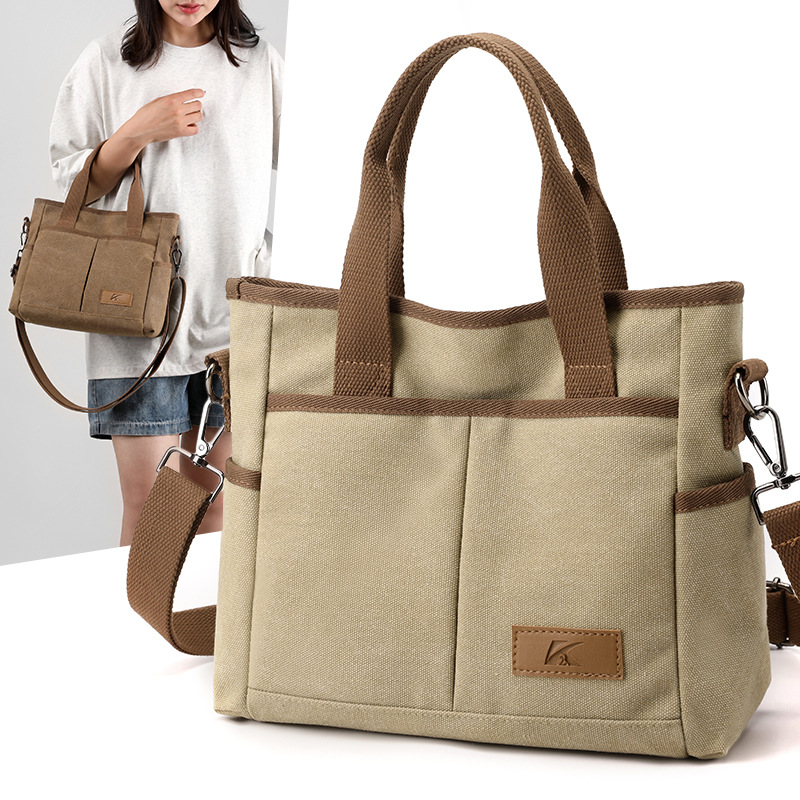 Yeni Rahat Kanvas Çanta Büyük  - Luxury Bags Korea incelemesi ve fiyatı
