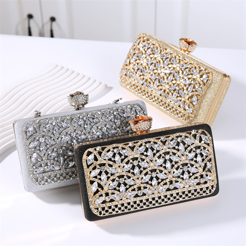 Lüks Elmas Metal Çerçeveli Abi - Luxury Bags Dubai incelemesi ve fiyatı