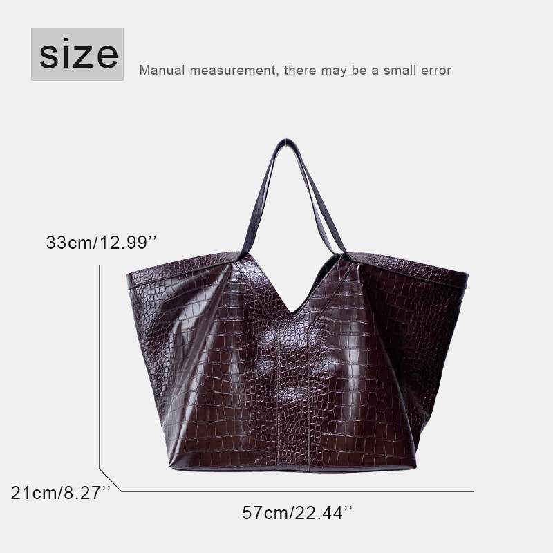 Büyük Boy Timsah Desenli Kadın - Luxury Bags 2026 incelemesi ve fiyatı
