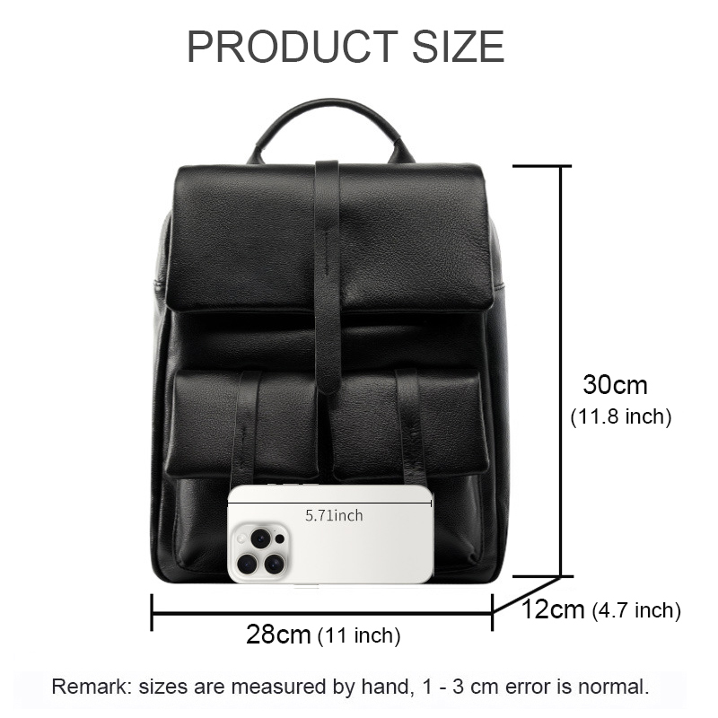 Yeni Moda Büyük Kapasiteli Hak - Genuine Leather Backpack incelemesi ve fiyatı