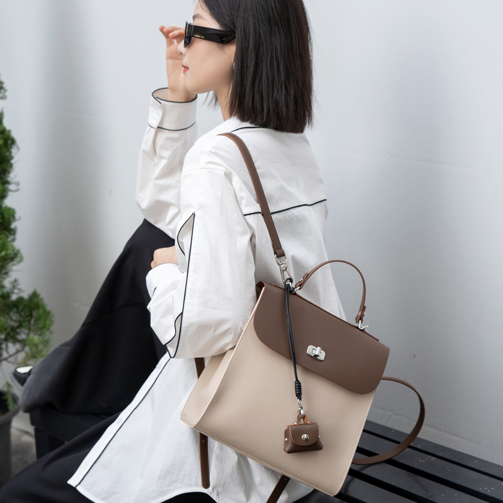 Kadınlar İçin Yeni 2025 İlkbah - Genuine Leather Backpack incelemesi ve fiyatı