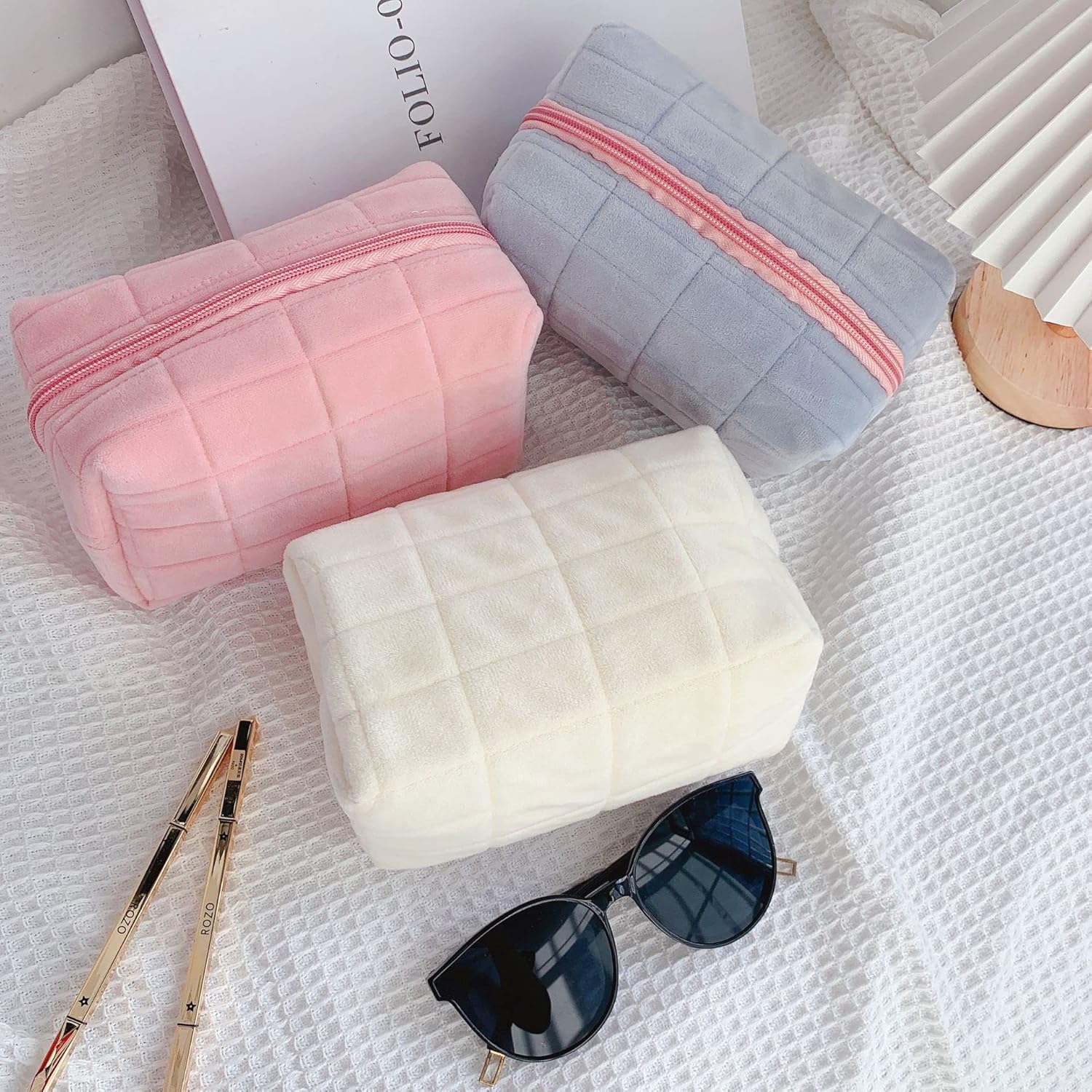Lüks Tüylü Peluş Seyahat Makya - Luxury Bags Rating incelemesi ve fiyatı