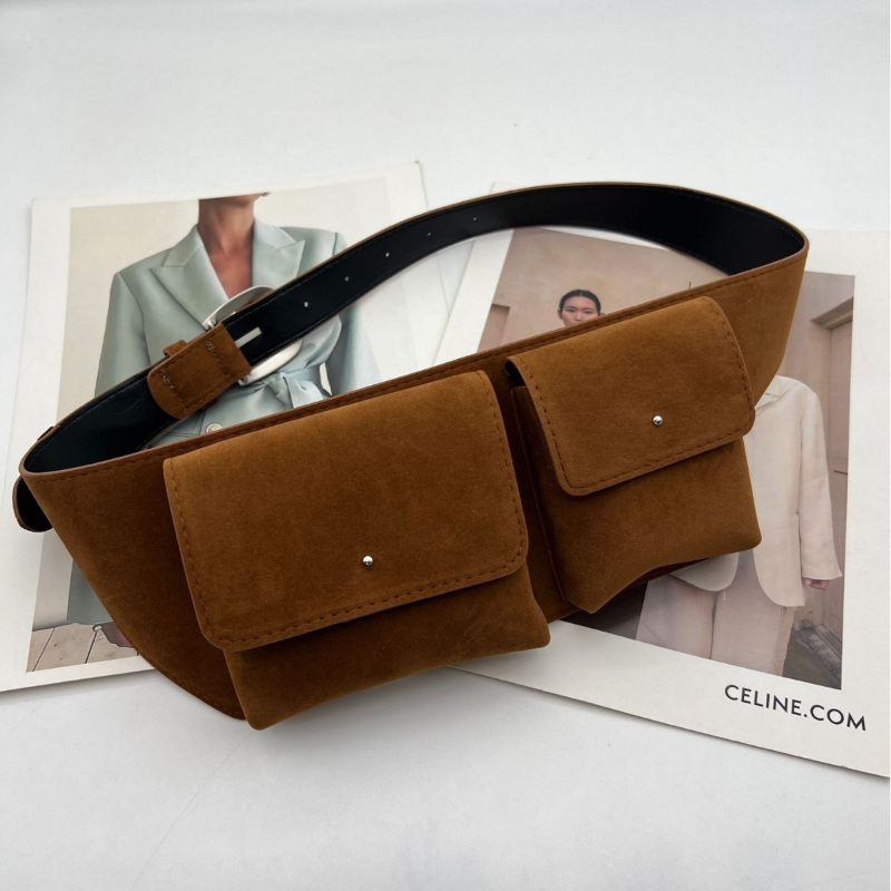 Kadınlar için Vintage Süet PU  - Belt Bag Leather Wide incelemesi ve fiyatı