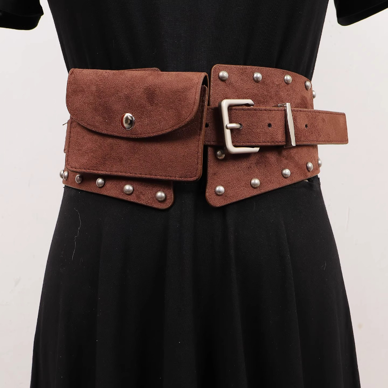 Kadınlar için Moda Tarzı Süet  - Belt Bag Leather Wide incelemesi ve fiyatı