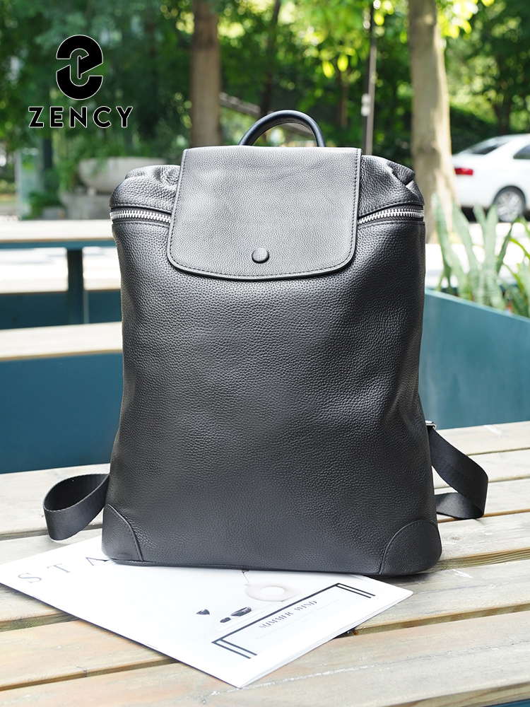 Zency %100 Hakiki Deri Siyah S - Genuine Leather Backpack incelemesi ve fiyatı