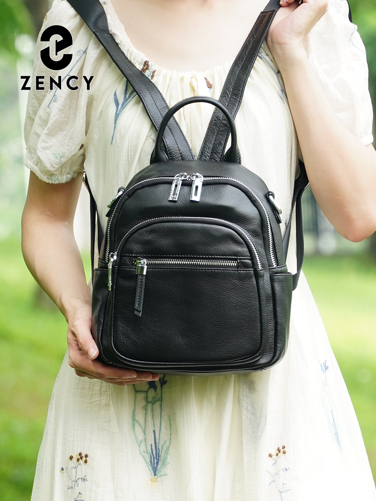 Zency Hakiki Deri Küçük Sırt Ç - Genuine Leather Backpack incelemesi ve fiyatı
