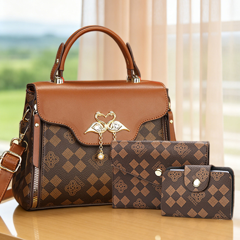 3 parçalı kadın çanta seti, ha - Luxury Bags incelemesi ve fiyatı
