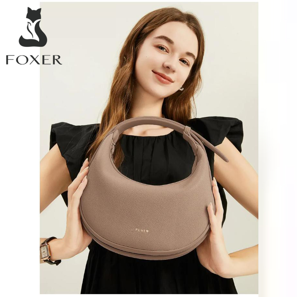 FOXER Marka PU Deri kadın omuz - Luxury Bags Kate Spade incelemesi ve fiyatı