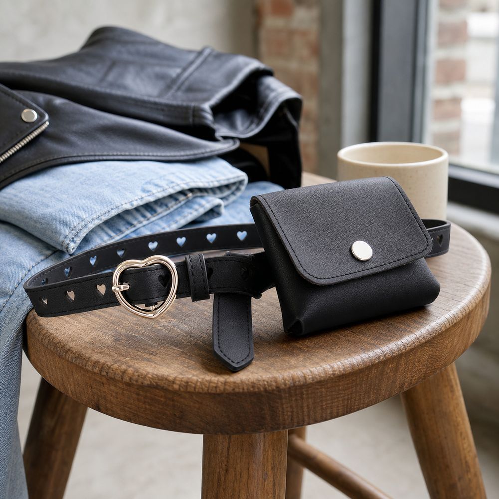 Yeni PU Deri Kadın Bel Çantası - Belt Bag Leather Wide incelemesi ve fiyatı