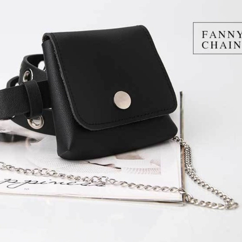 Yeni PU Deri Kadın Bel Çantası - Belt Bag Leather Wide incelemesi ve fiyatı