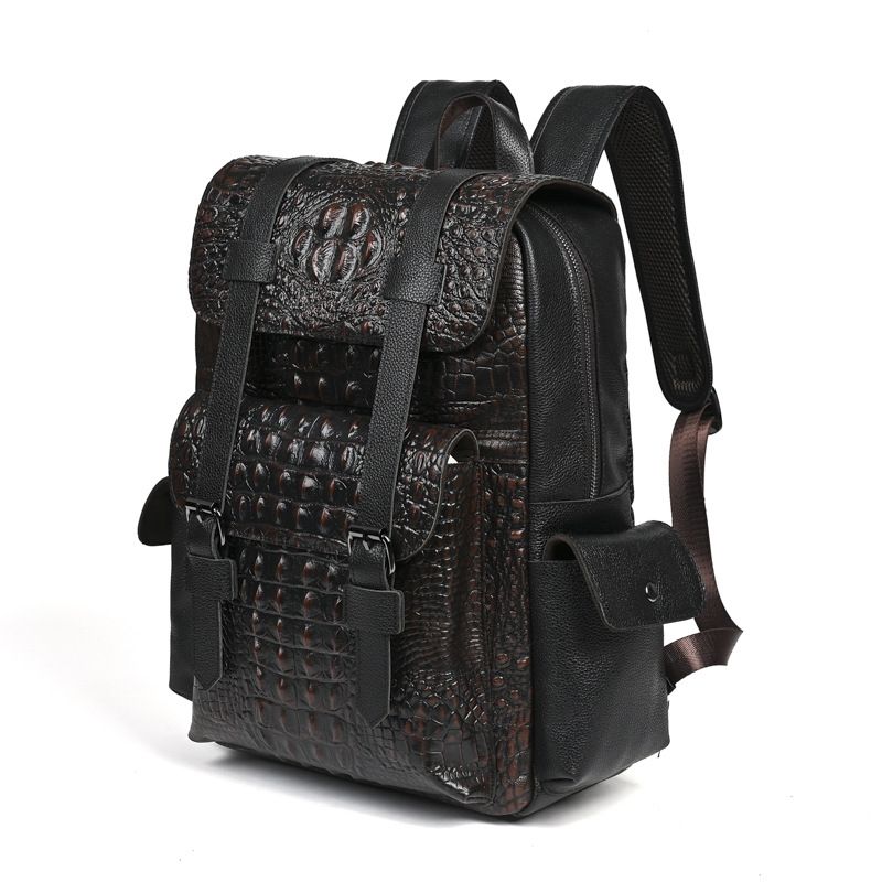2026 Yeni Moda Timsah Marka Do - Genuine Leather Backpack incelemesi ve fiyatı