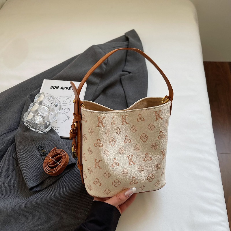 Yeni retro moda baskılı kova ç - Luxury Bags For Sale incelemesi ve fiyatı