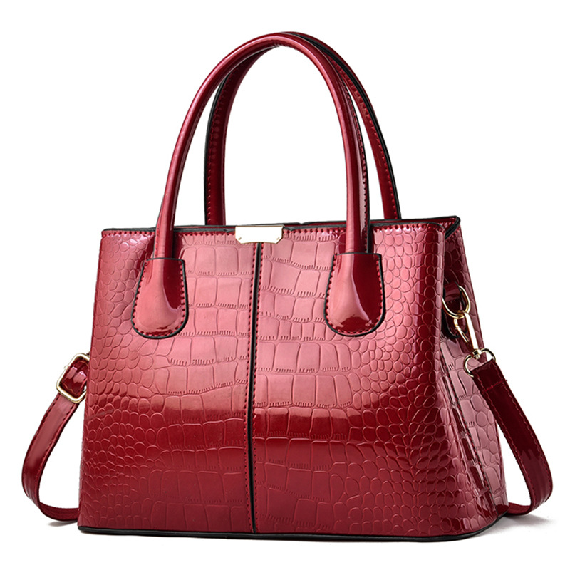 Kadınlar için Vintage Üst Sapl - Top Handle Patent Bag incelemesi ve fiyatı