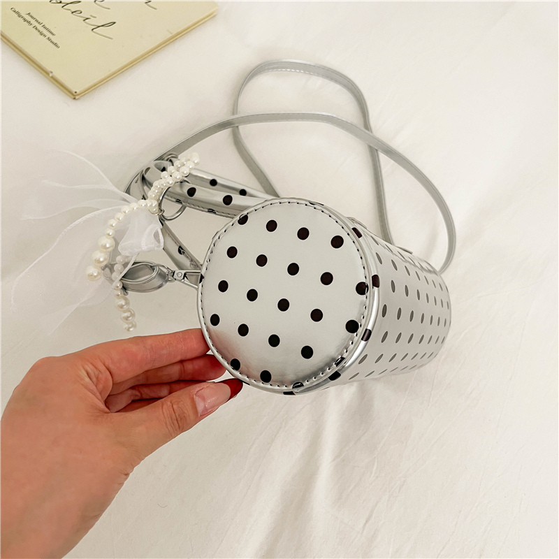 Kore Puantiyeli Mini Çanta Sev - Top Handle Patent Bag incelemesi ve fiyatı